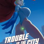 Power Girl Trouble in the City porn comic picture 1