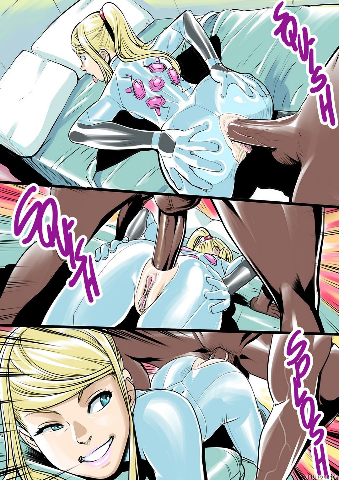 Samus XXX porn comic picture 6