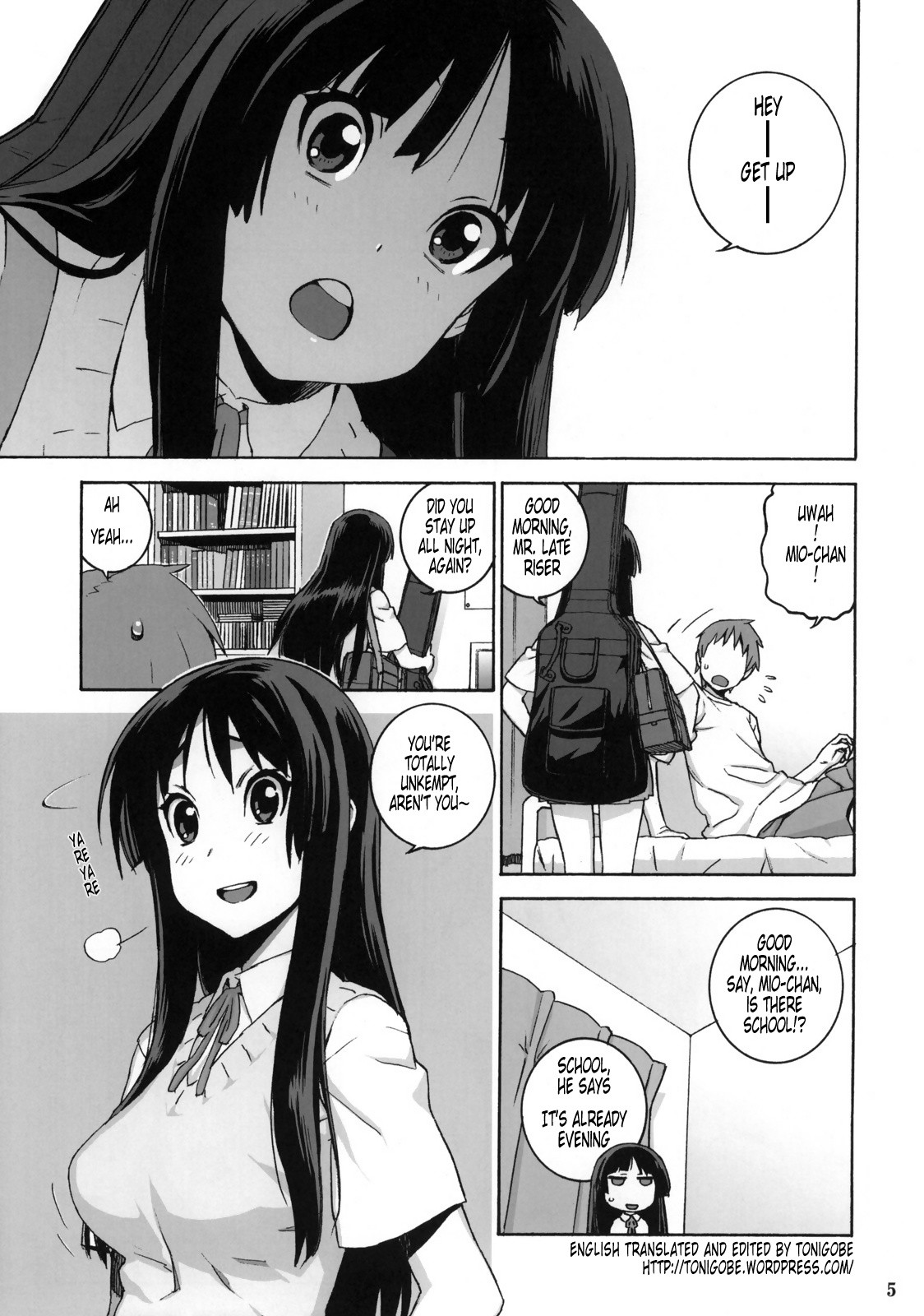 Suki Suki Mio-chan hentai manga picture 2