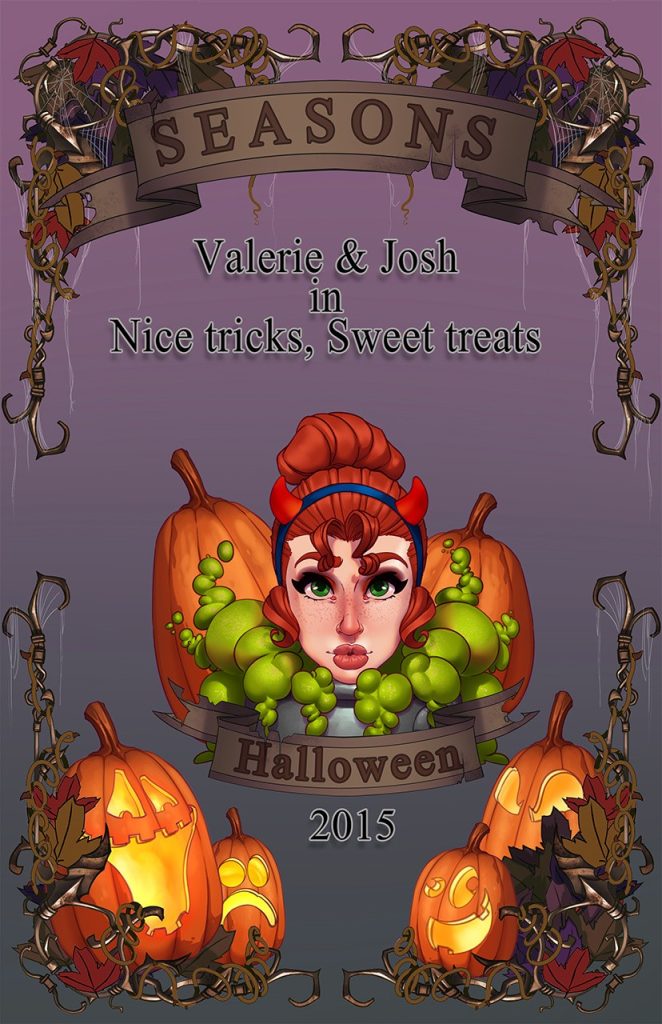 Valerie & Josh in Nice tricks, Sweet treats porn comic picture 1