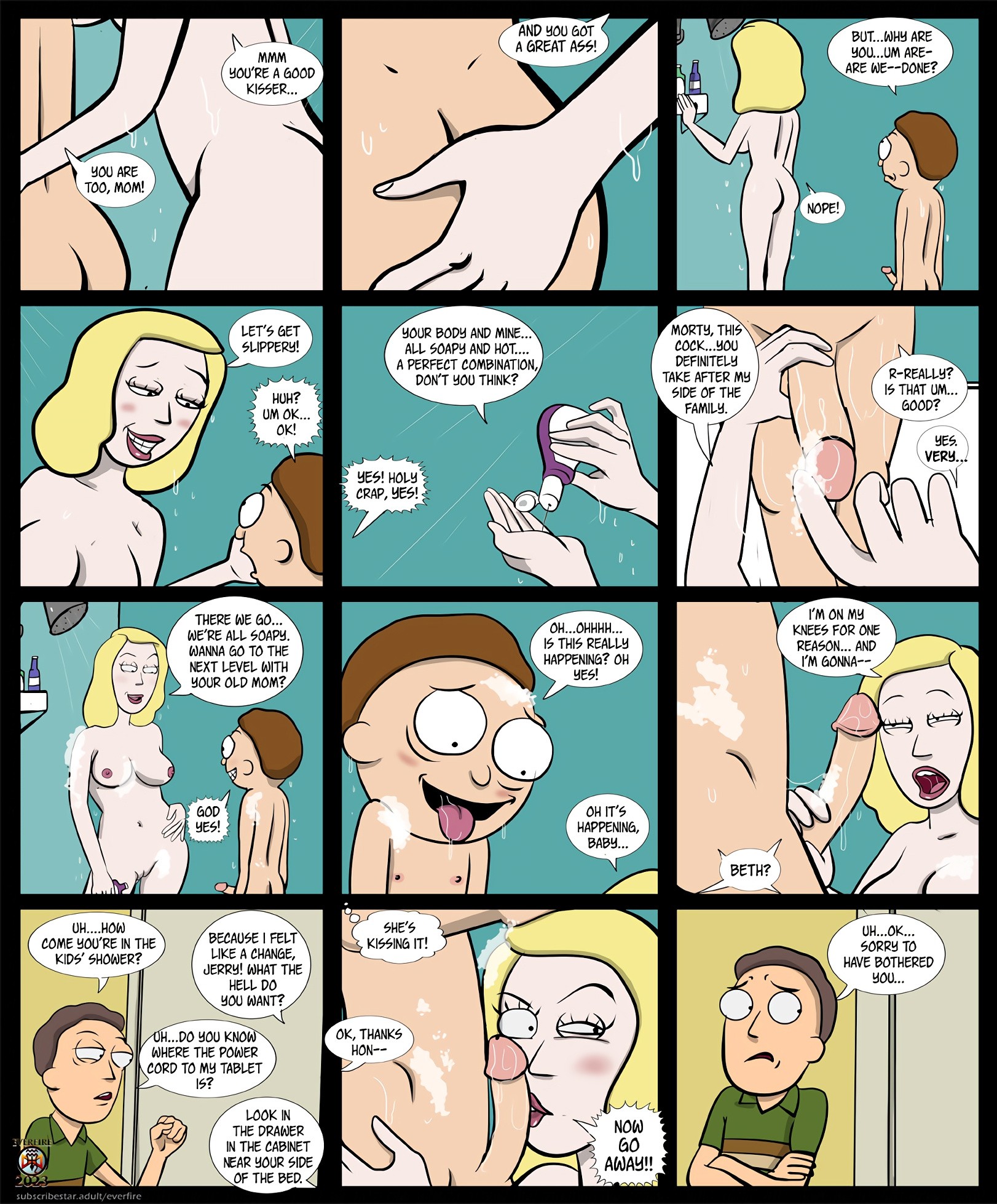 A Paralllel Relationship porn comic picture 15