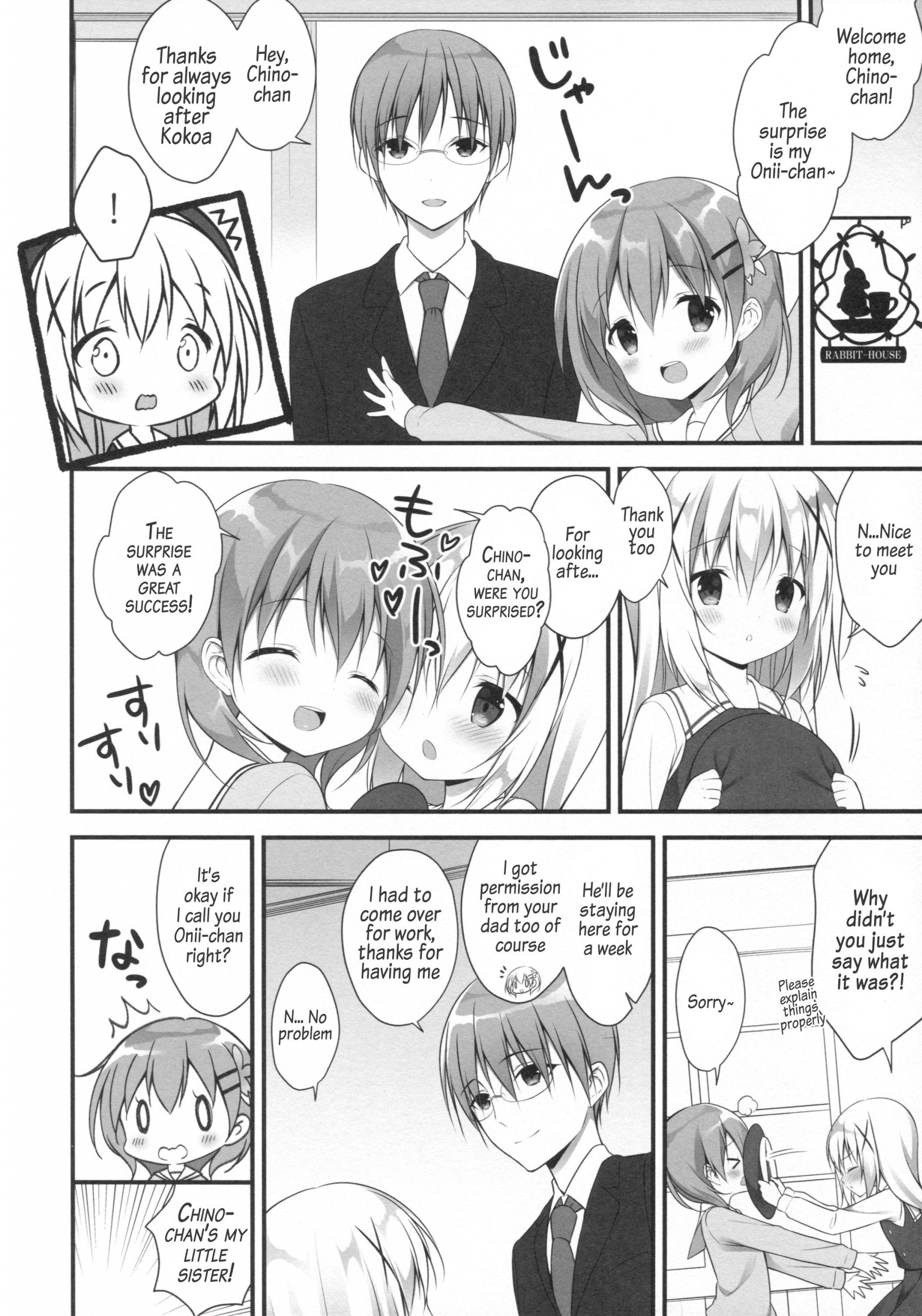 Chino-chan wa Goshuushin hentai manga picture 5