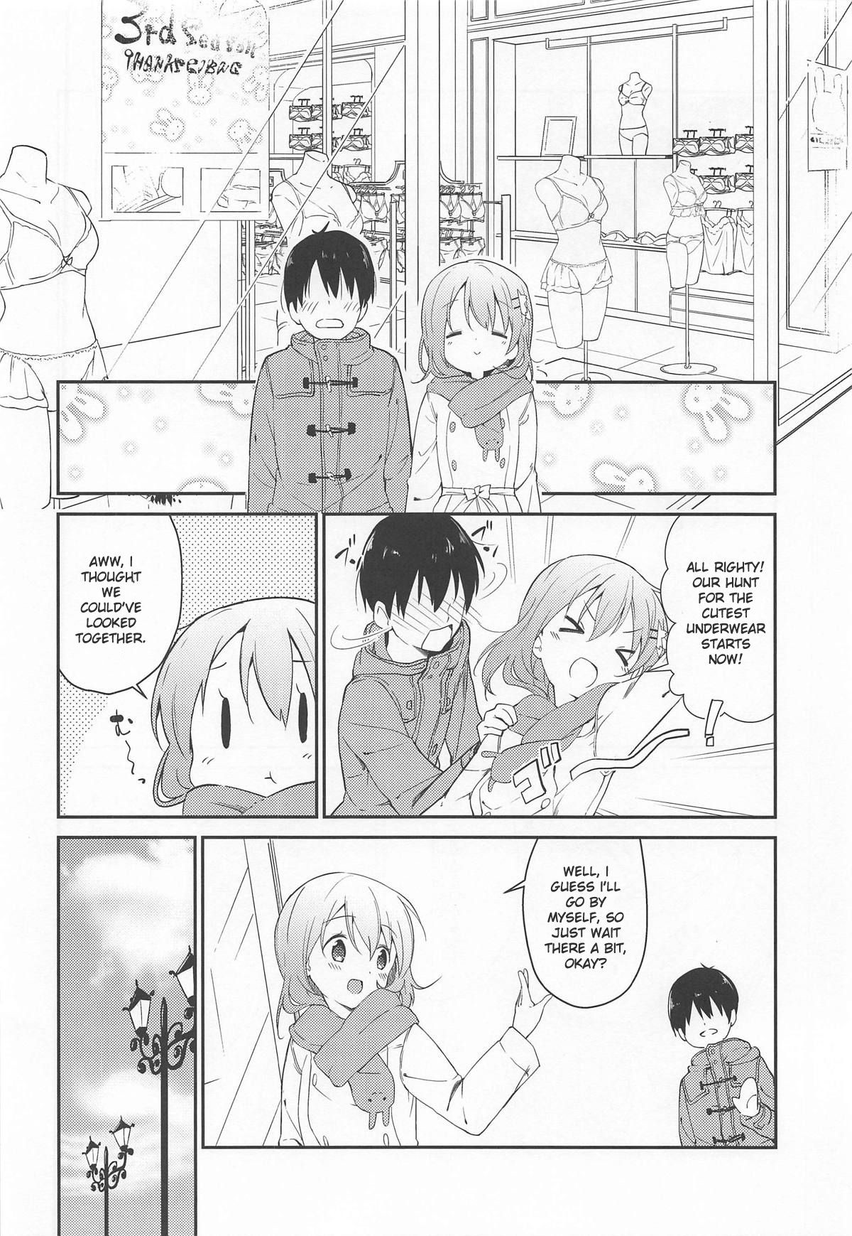 Gochuumon wa Kokoa to Shitagi desu ka hentai manga picture 3