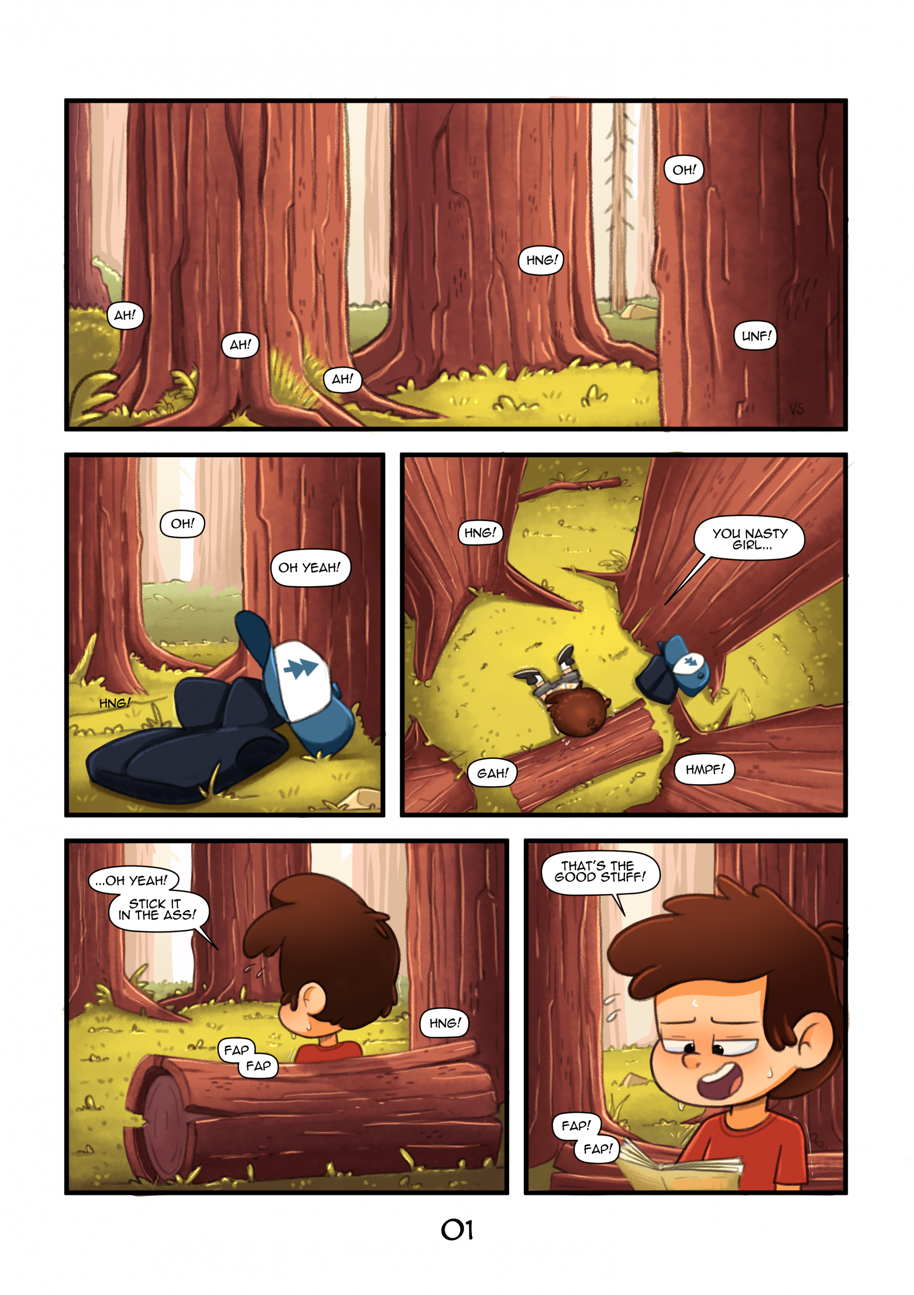 Gravity Falls - Secrets Of The Woods porn comic picture 2