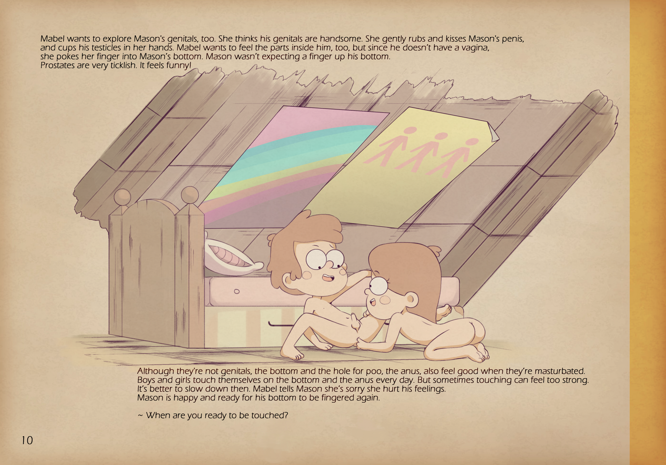 Mabel and Mason's Super Secrets porn comic picture 11