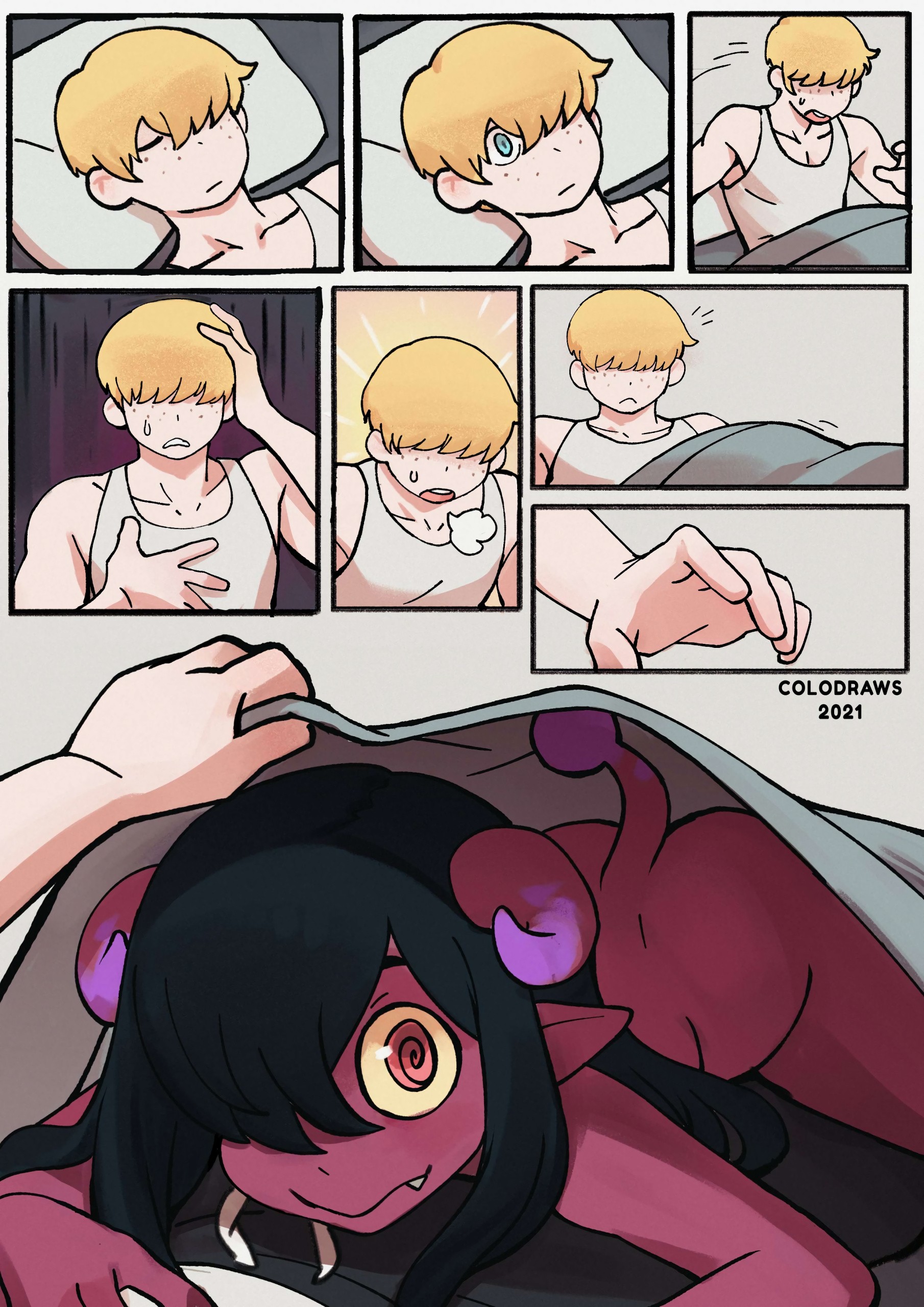 Sleep Paralysis Demon porn comic picture 3