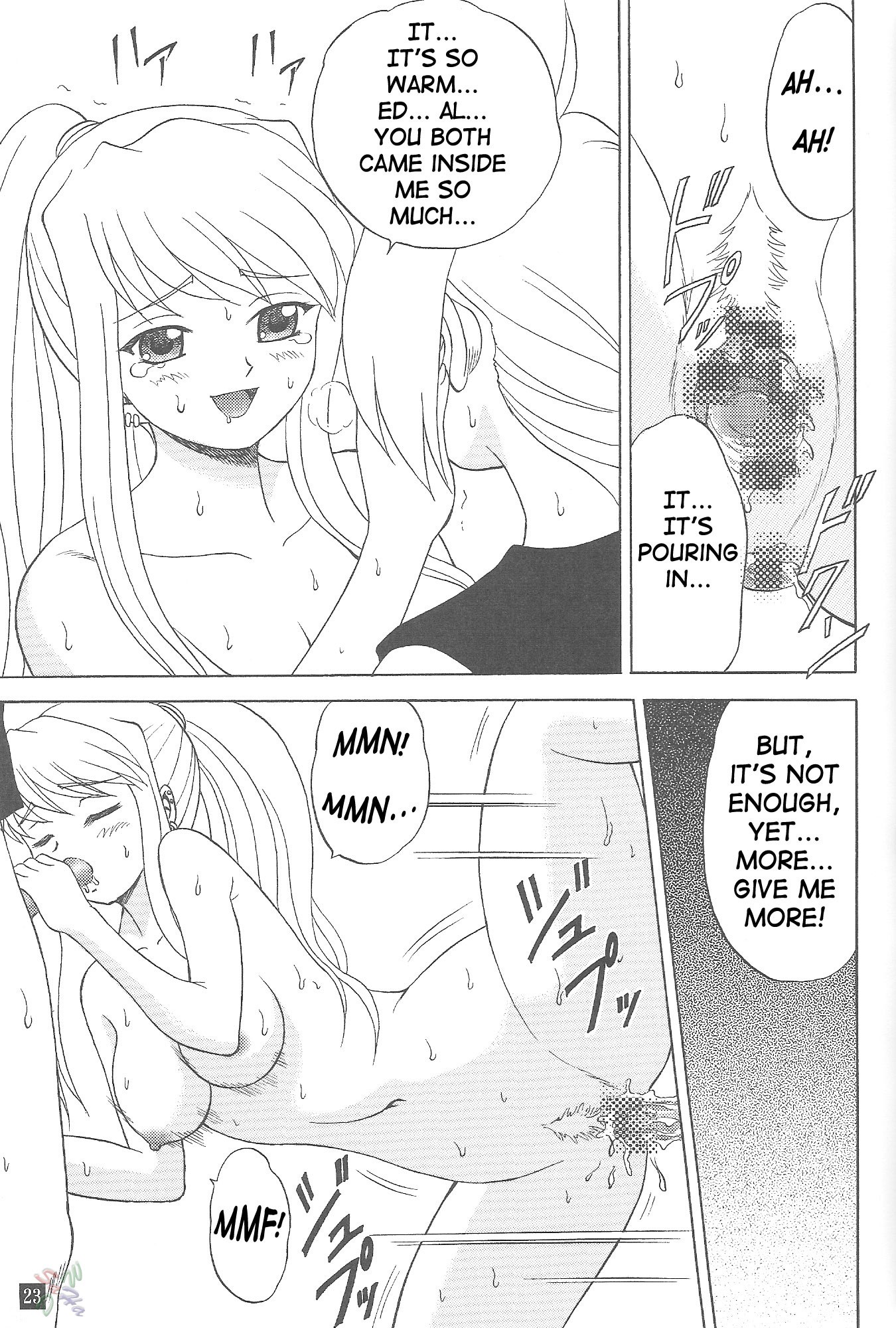 Winry's Vibrator porn comic picture 22