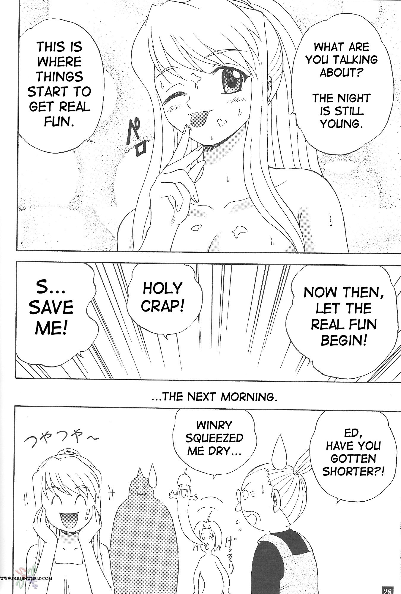 Winry's Vibrator porn comic picture 27