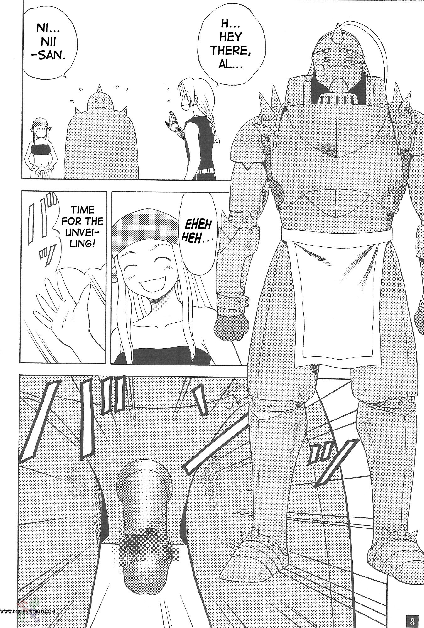 Winry's Vibrator porn comic picture 7