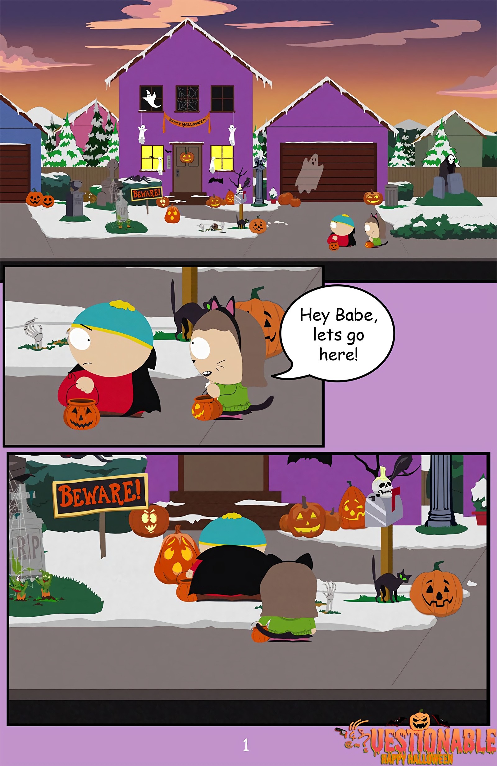 South Park Happy Halloween porn comic picture 3