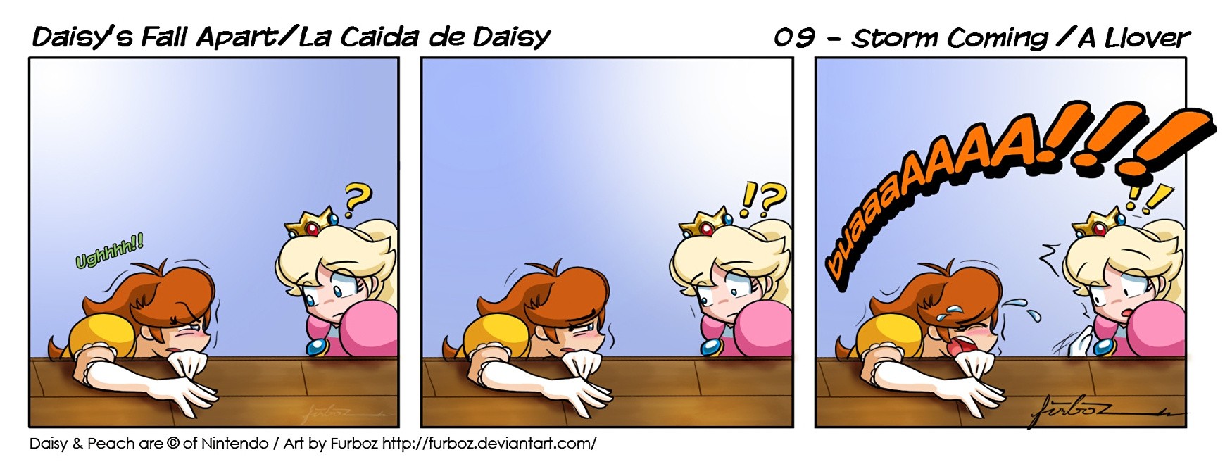 Daisy Falls Apart porn comic picture 10