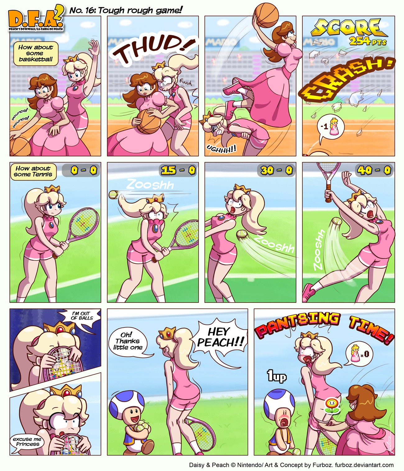Daisy Falls Apart porn comic picture 31