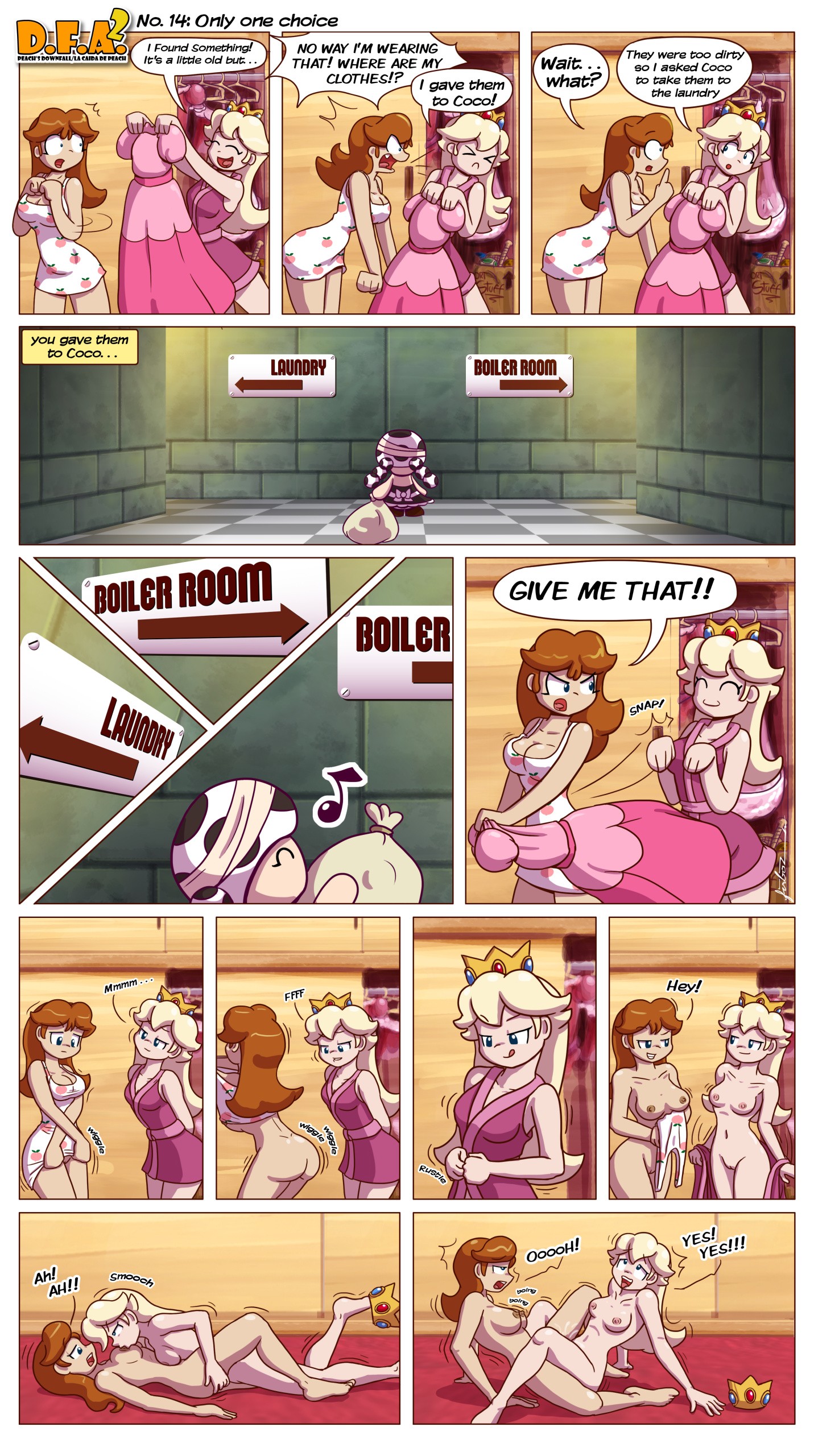 Daisy Falls Apart porn comic picture 69