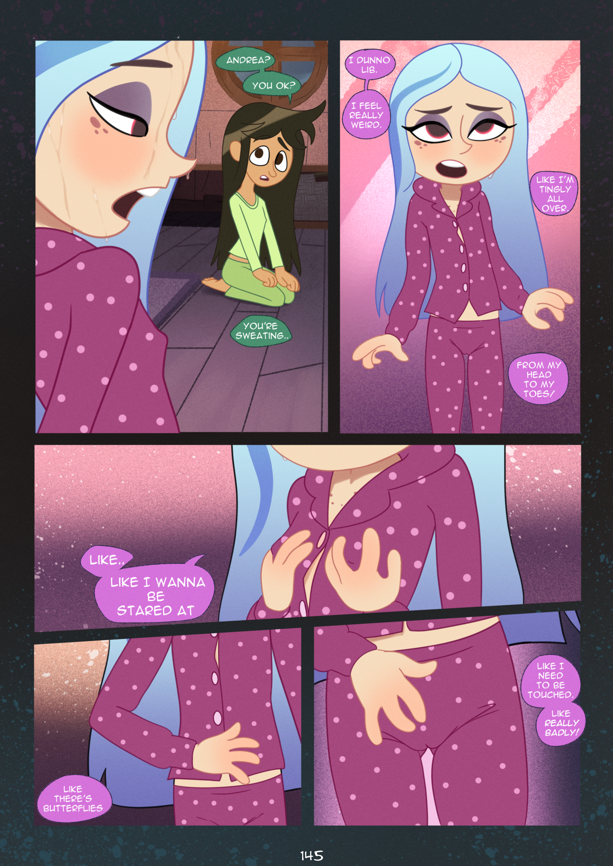 Girls SleepOver - Gone Wrong (Gone Sexual) porn comic picture 7