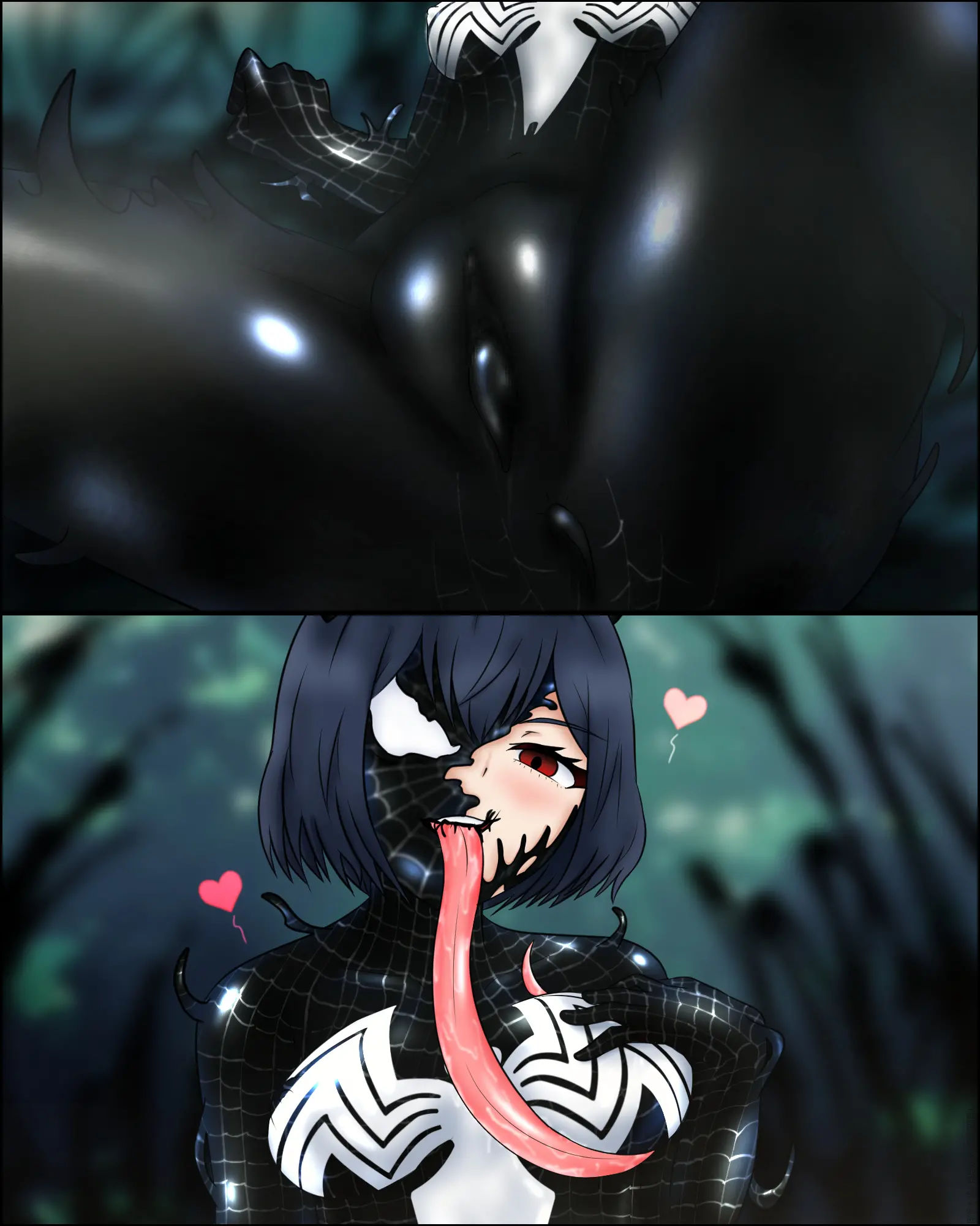 Secre x symbiote venom porn comic picture 20