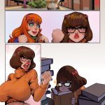 Daphne, Velma and the Minotaur porn comic picture 1