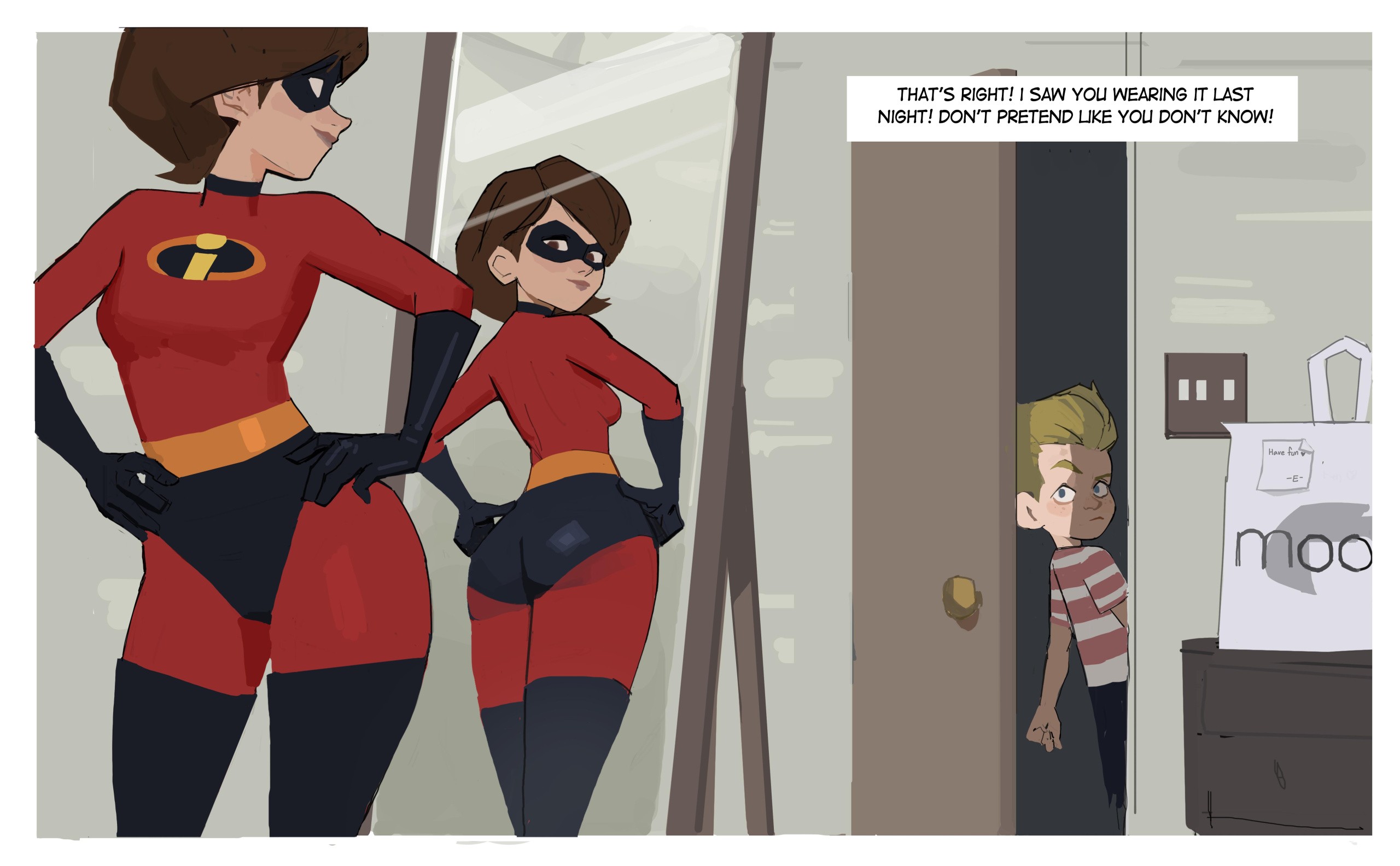 Helen Parr porn comic picture 4