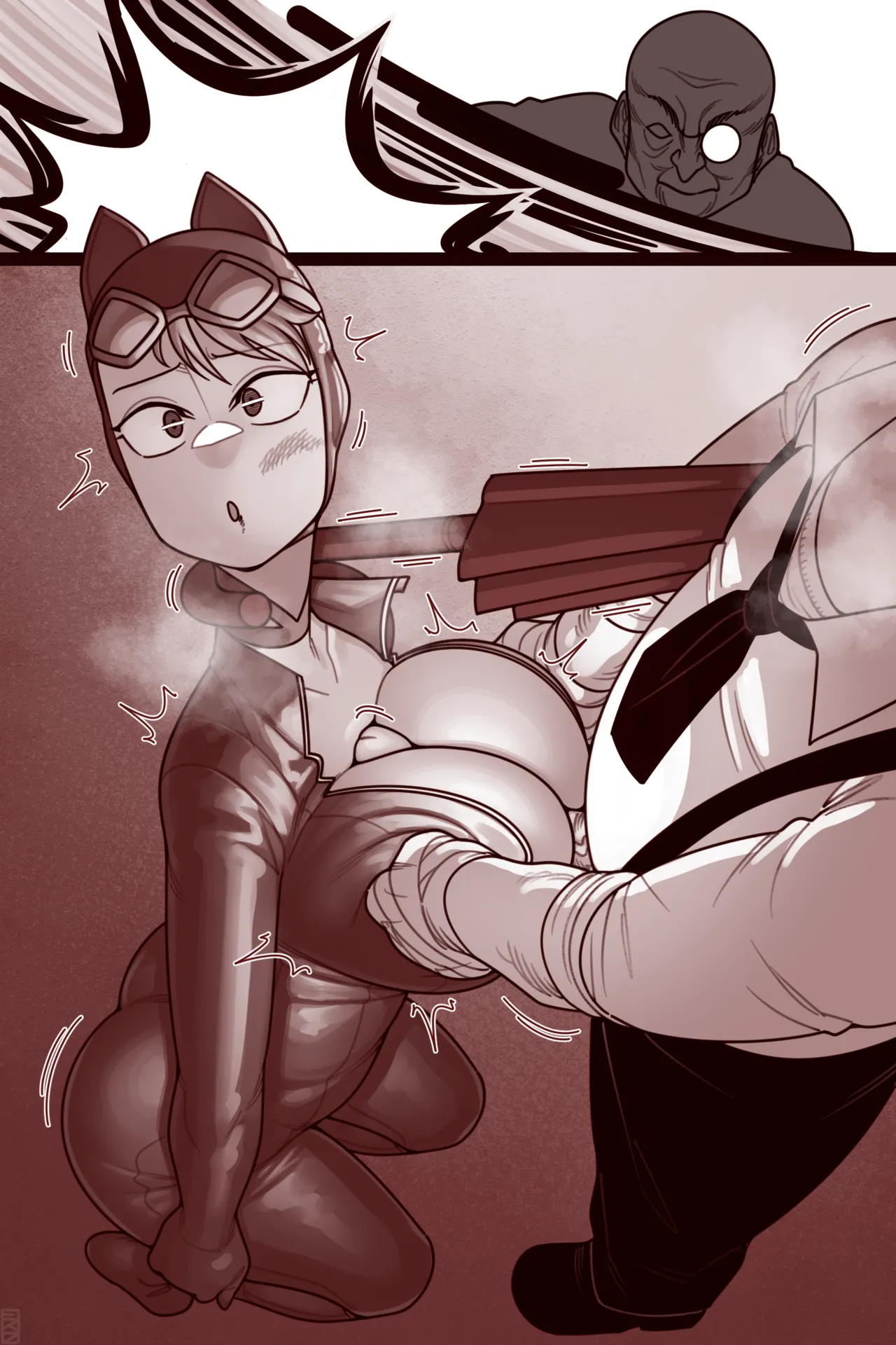 ARKHAM CATWOMAN porn comic page 14