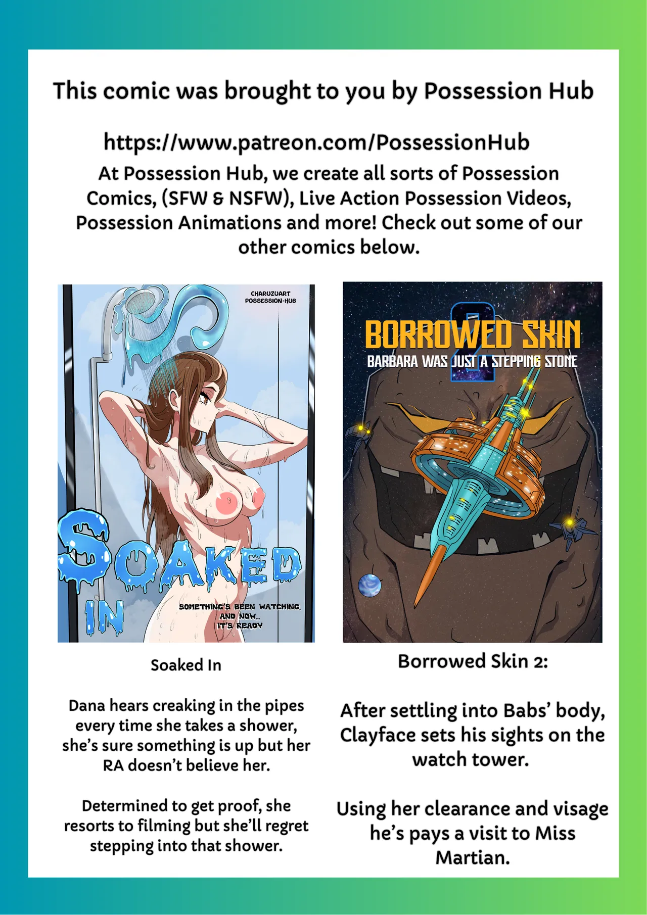 Borrowed Skin porn comic page 15