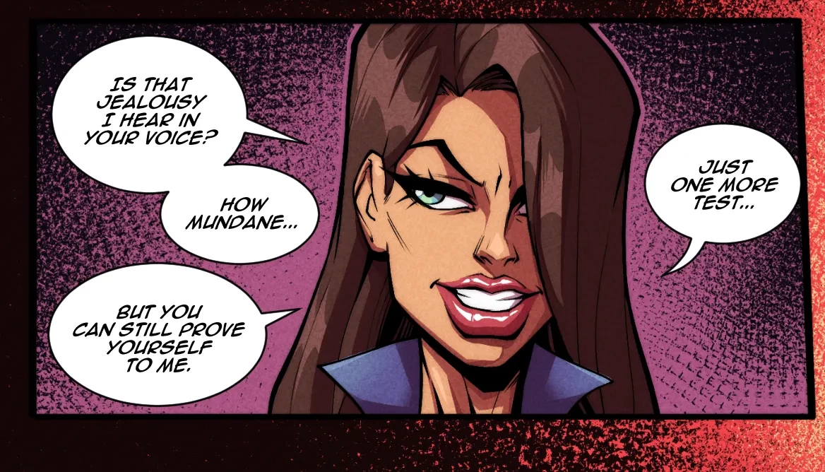 Breaking Talia porn comic page 2