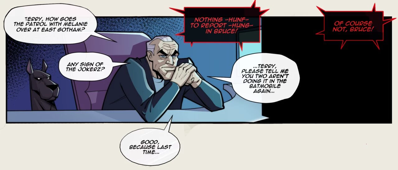 Neo Gotham Patrol porn comic page 1