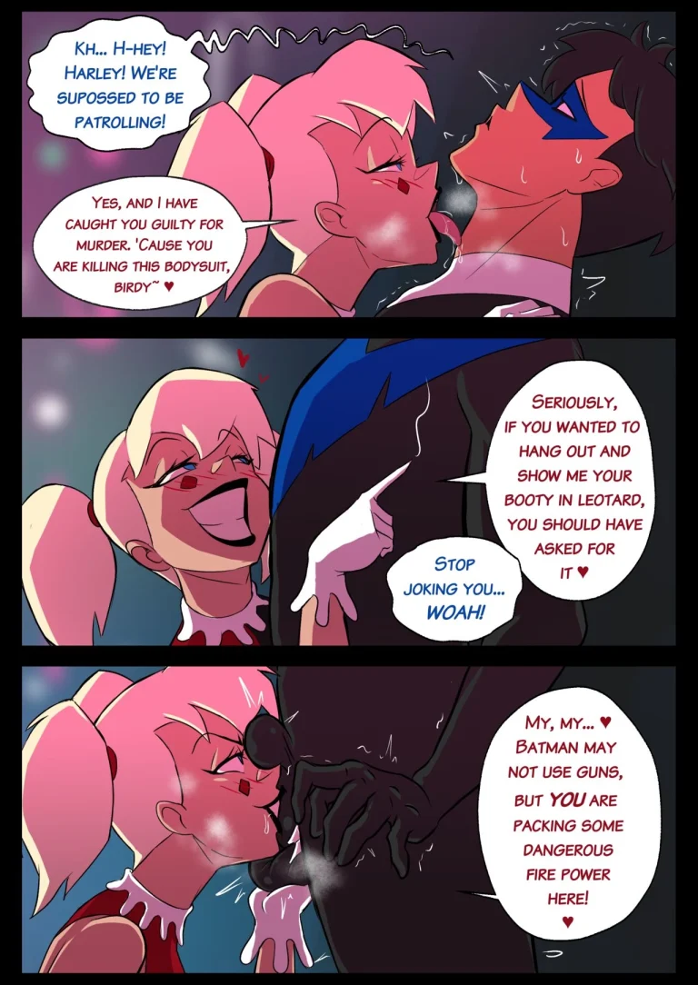 Teasing Joke porn comic page 1