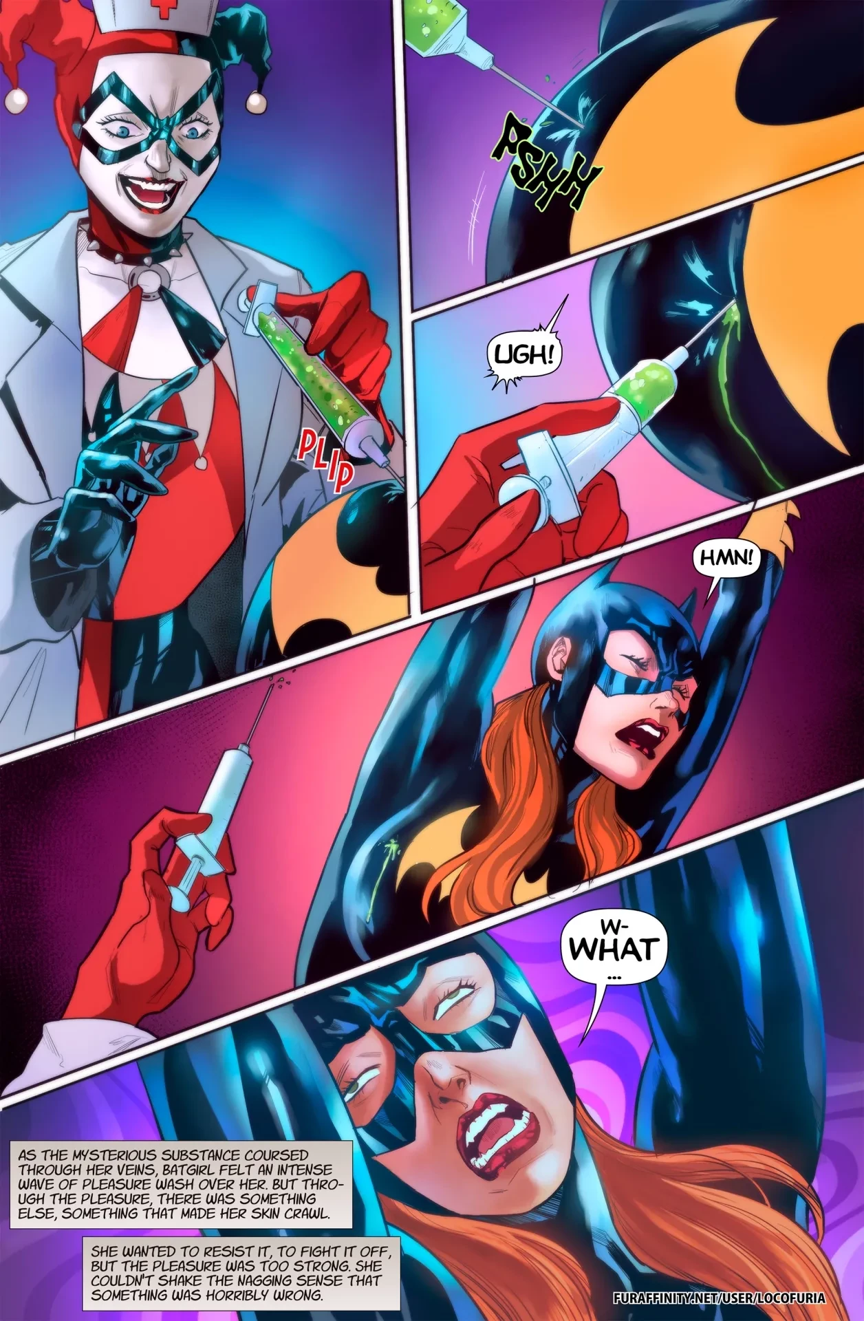 The Joke's on Batgirl porn comic page 11