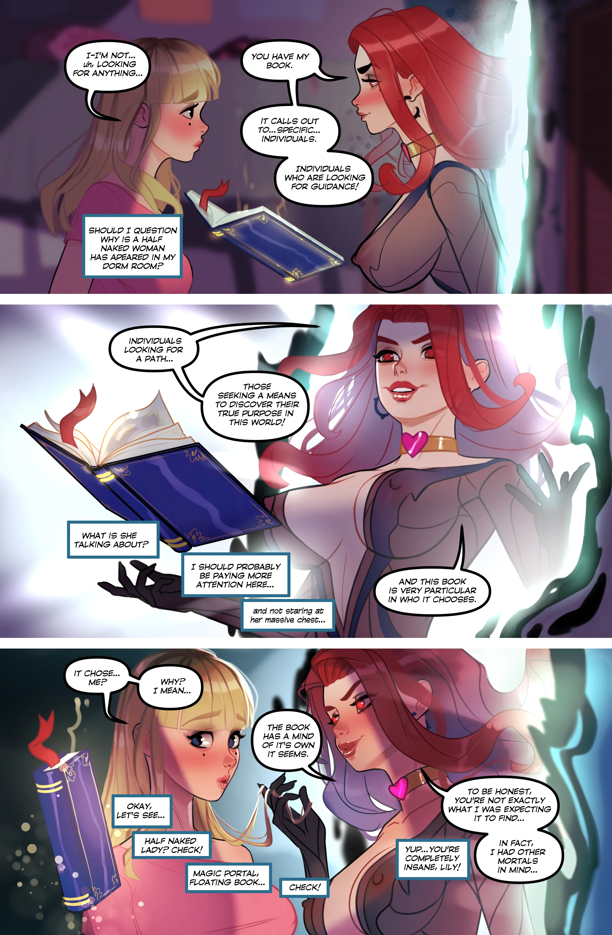 Blackthorne's Coven 1 porn comic picture 17