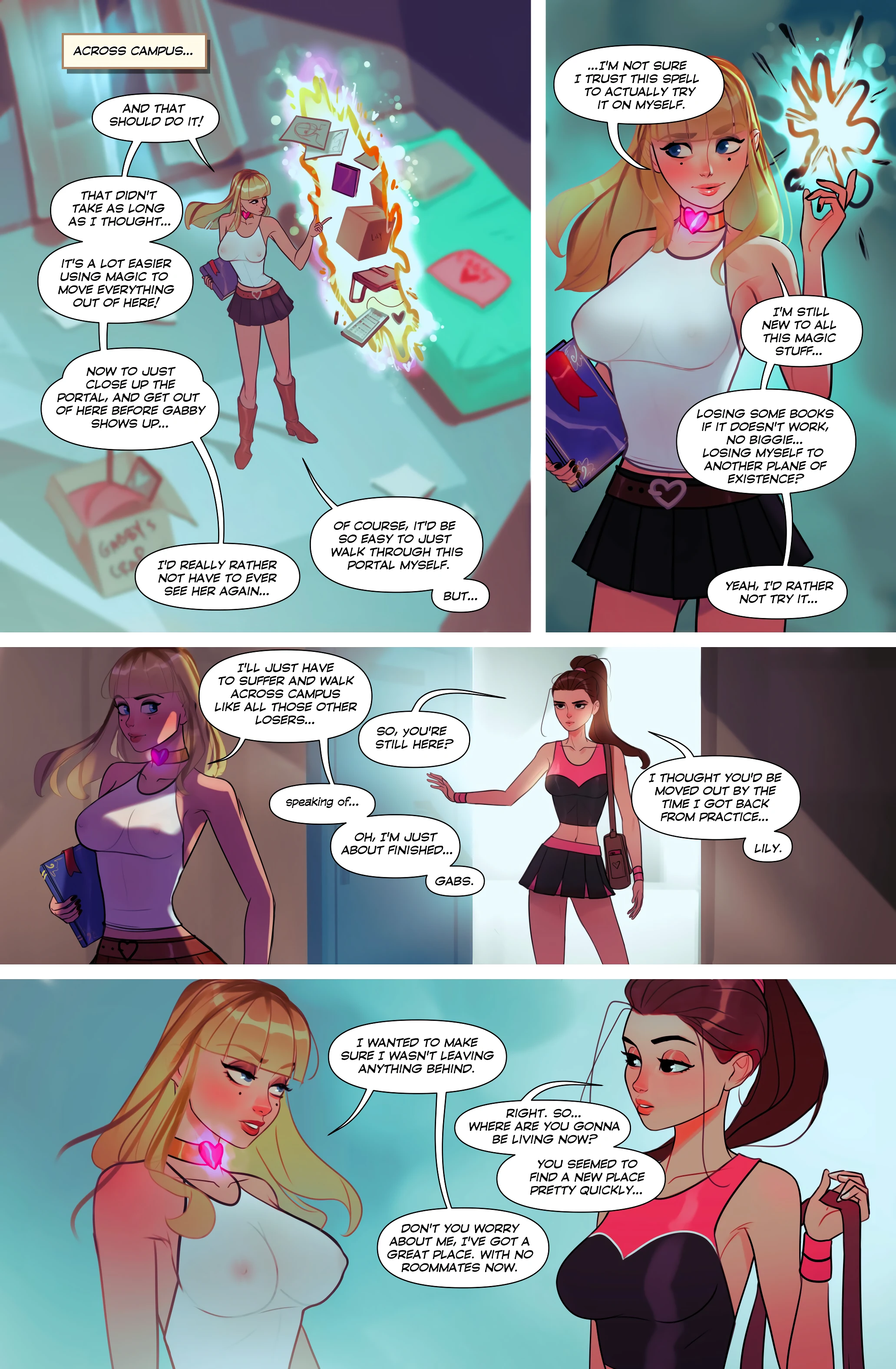 Blackthorne's Coven 2 porn comic picture 11