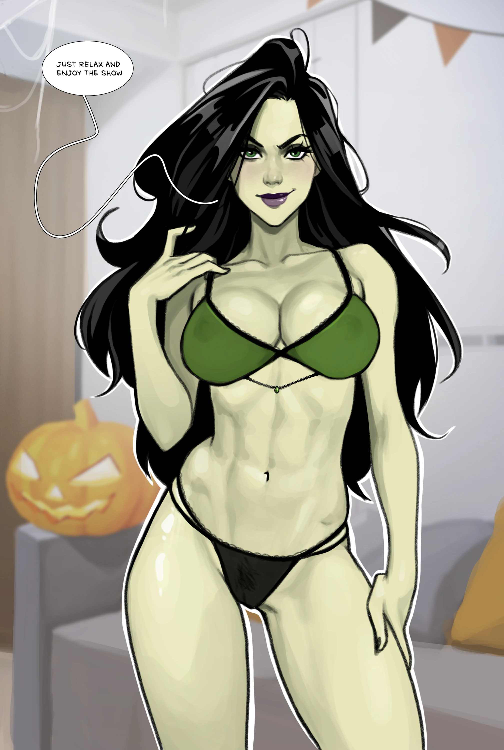 Kim & Shego's Halloween porn comic picture 8