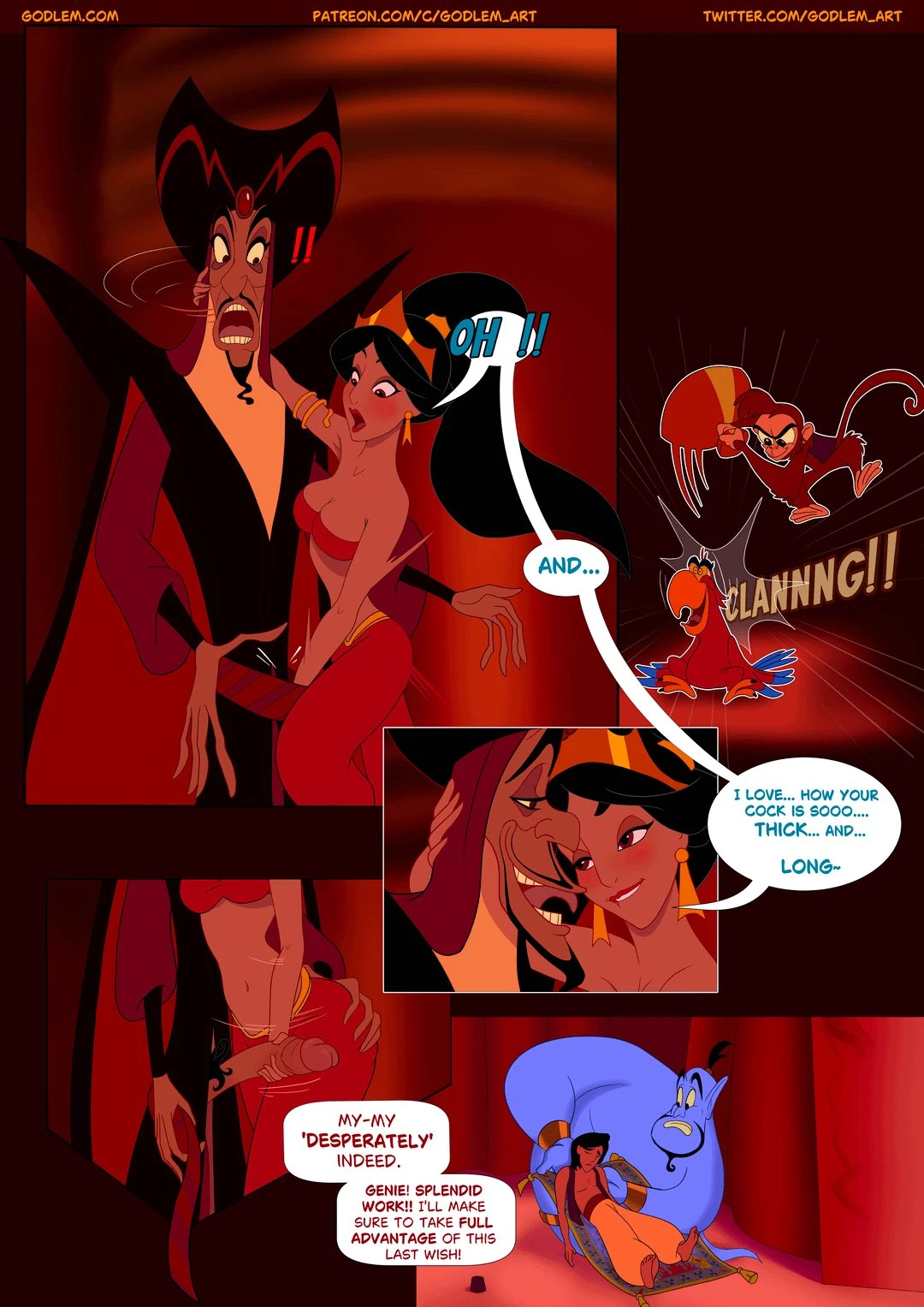 Princess's Gambit porn comic picture 10
