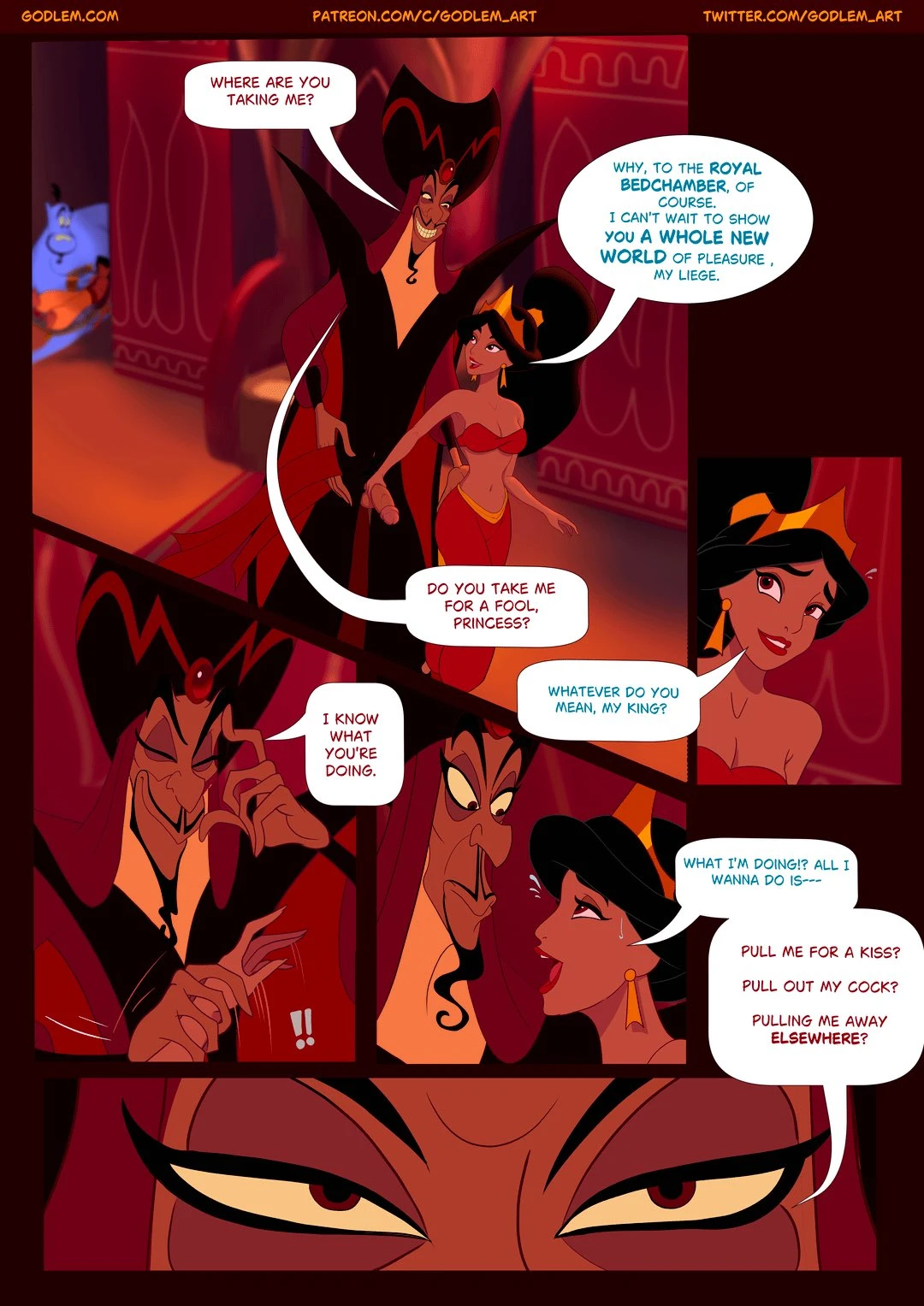 Princess's Gambit porn comic picture 11