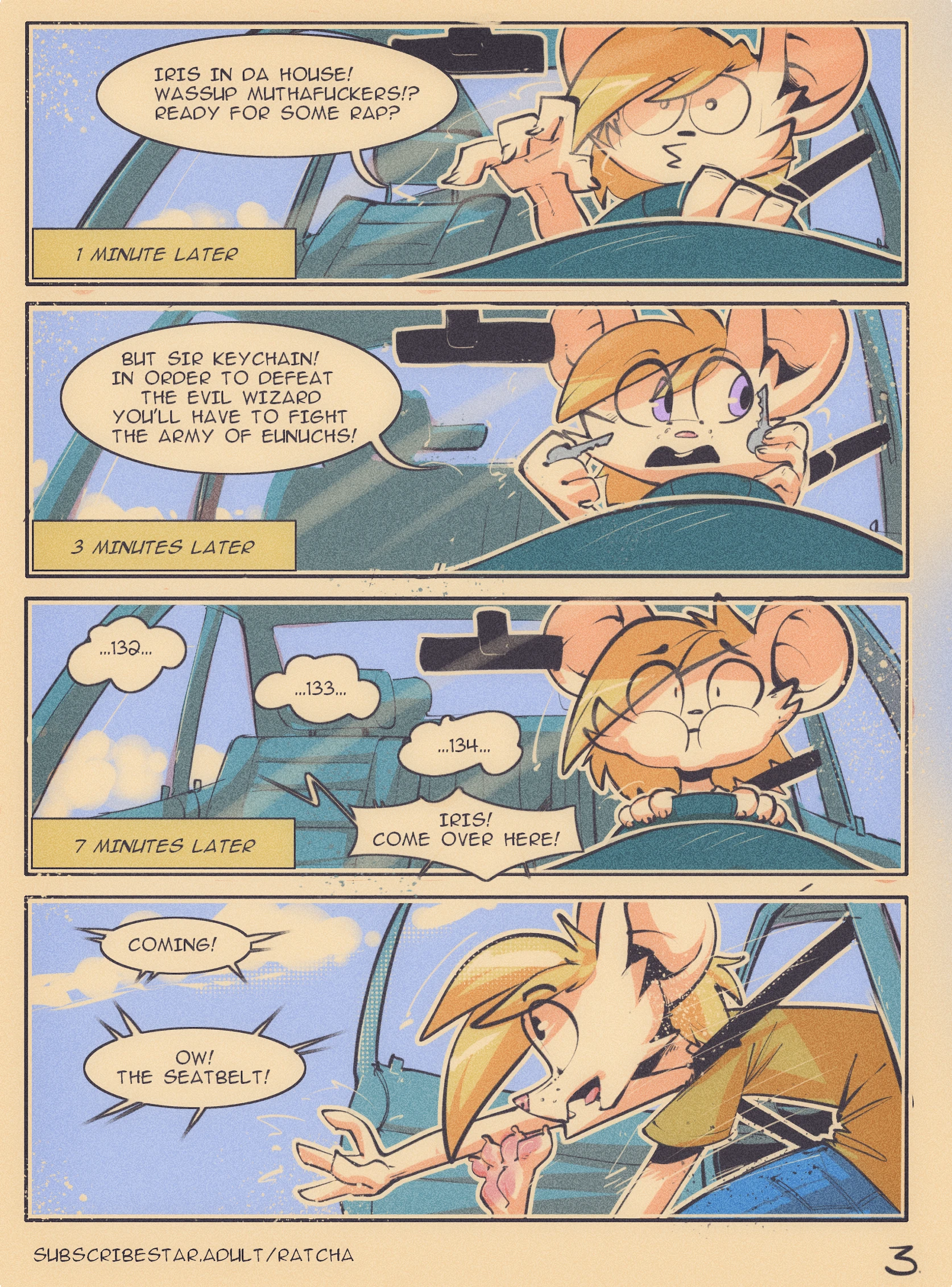 Skye High Club porn comic picture 3