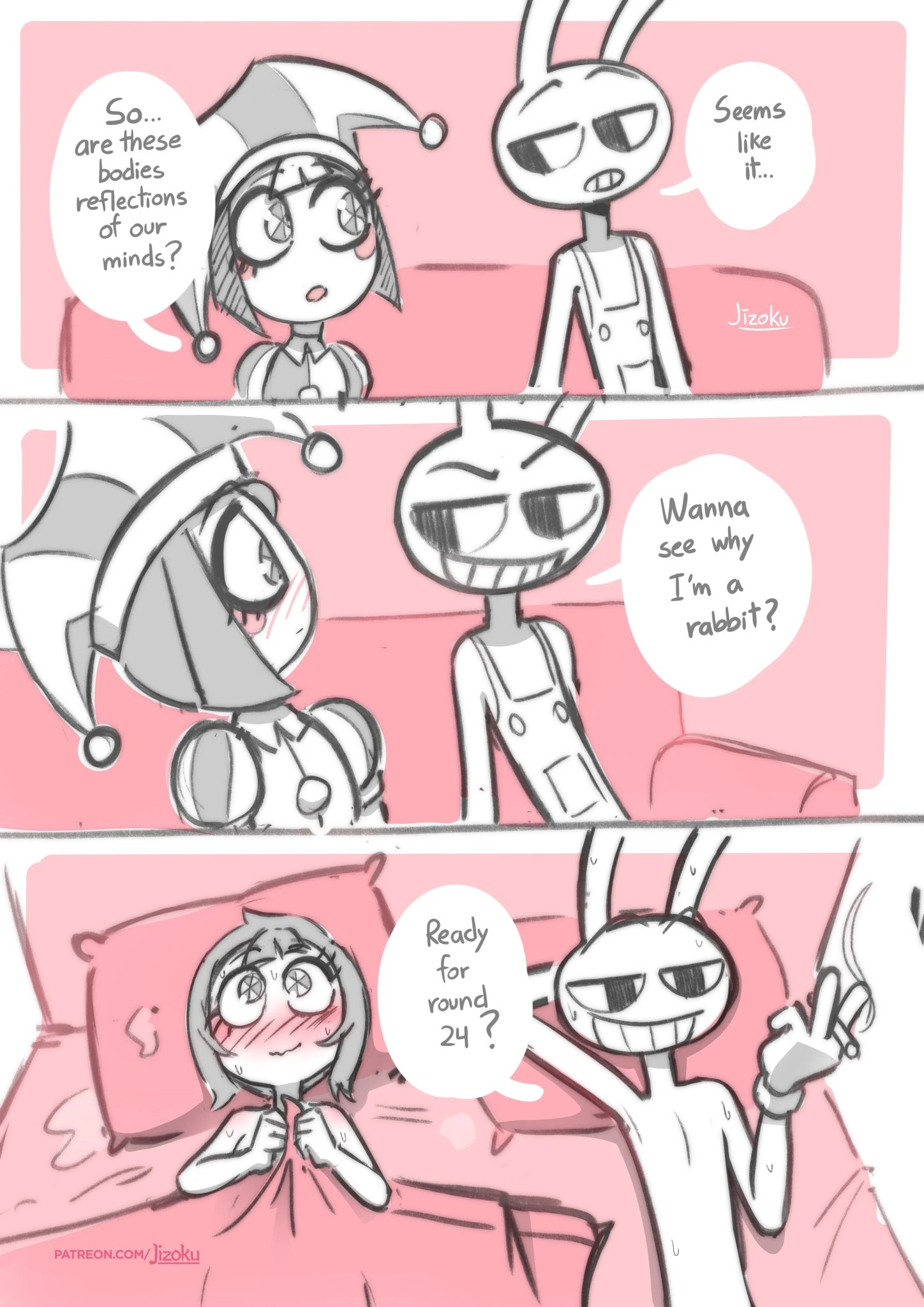 The Amazing Digital Circus Sketches porn comic picture 26