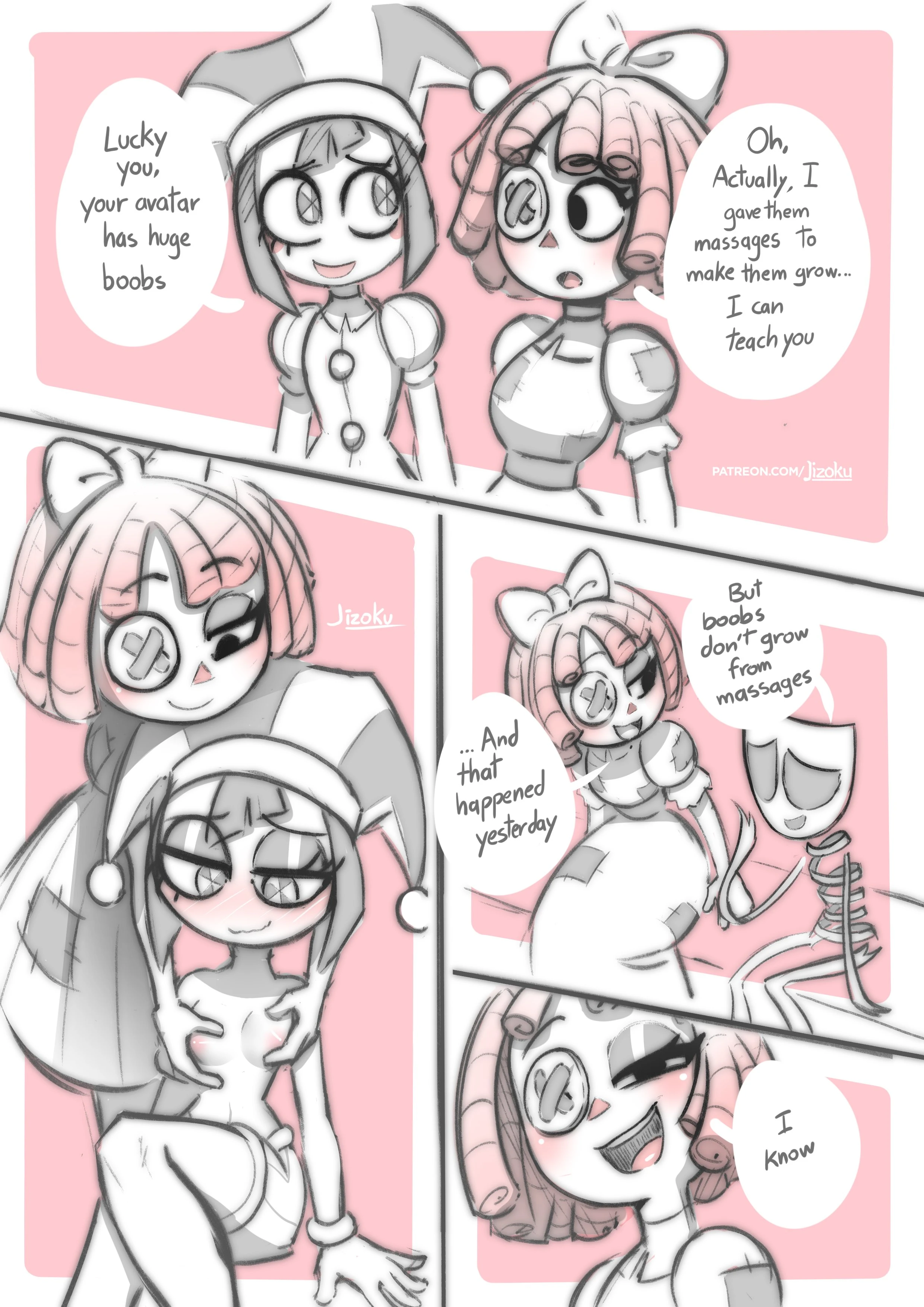 The Amazing Digital Circus Sketches porn comic picture 28