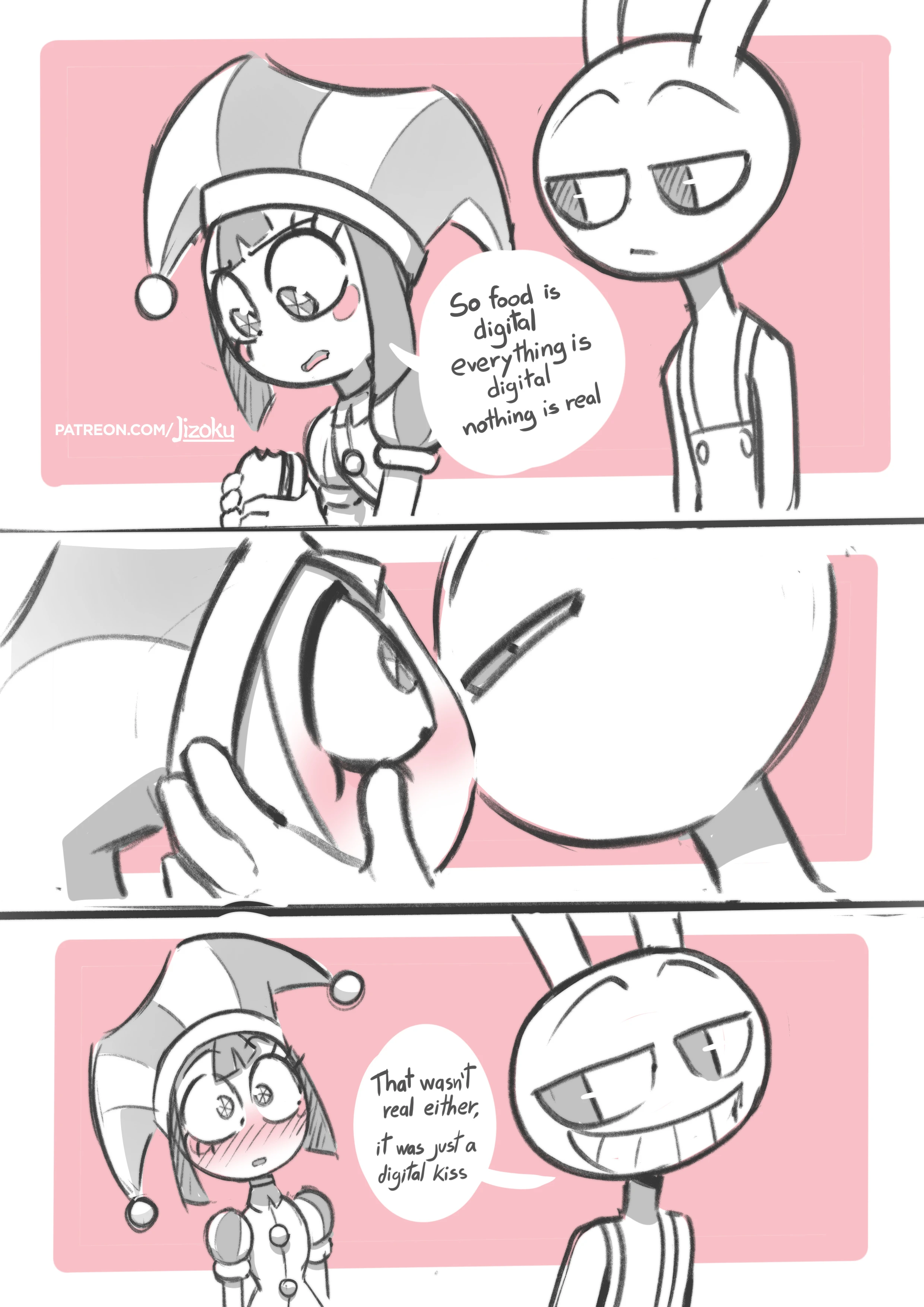 The Amazing Digital Circus Sketches porn comic picture 6