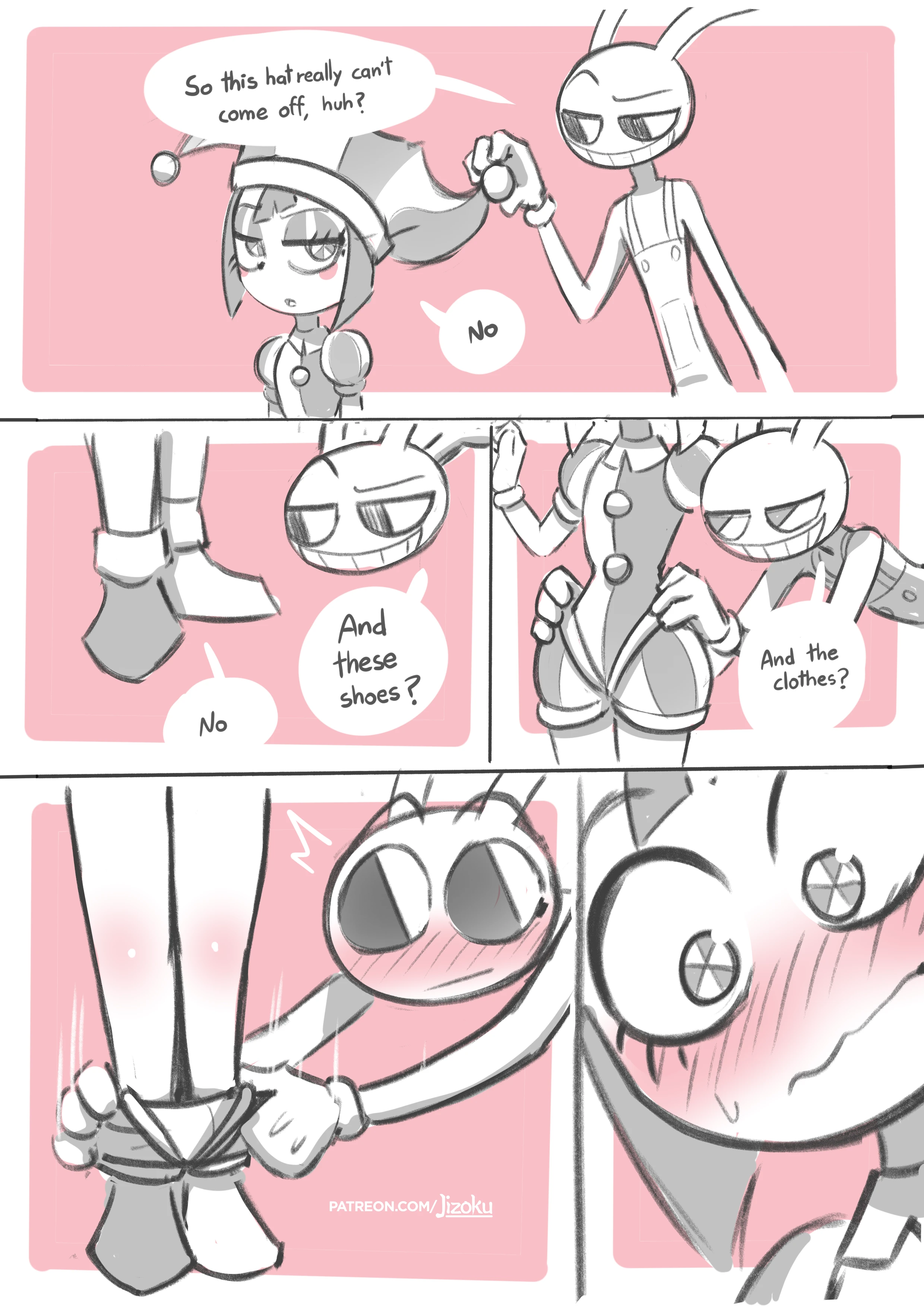 The Amazing Digital Circus Sketches porn comic picture 7